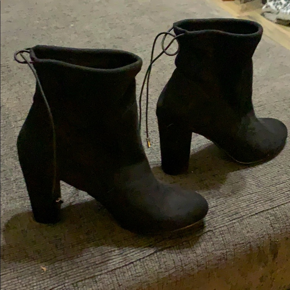 Black boots